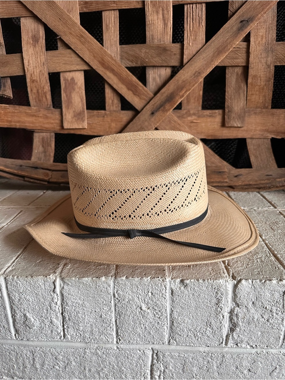 Beaver brand hats western style size 7.25 made in the USA